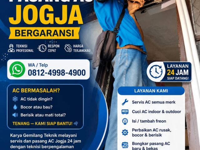 Service AC Pengasih Kulon Progo 24 Jam
